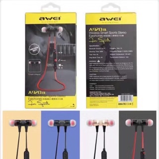 Awei หูฟังบลูทูธ Bluetooth Headset Wireless V4.0 A920bl