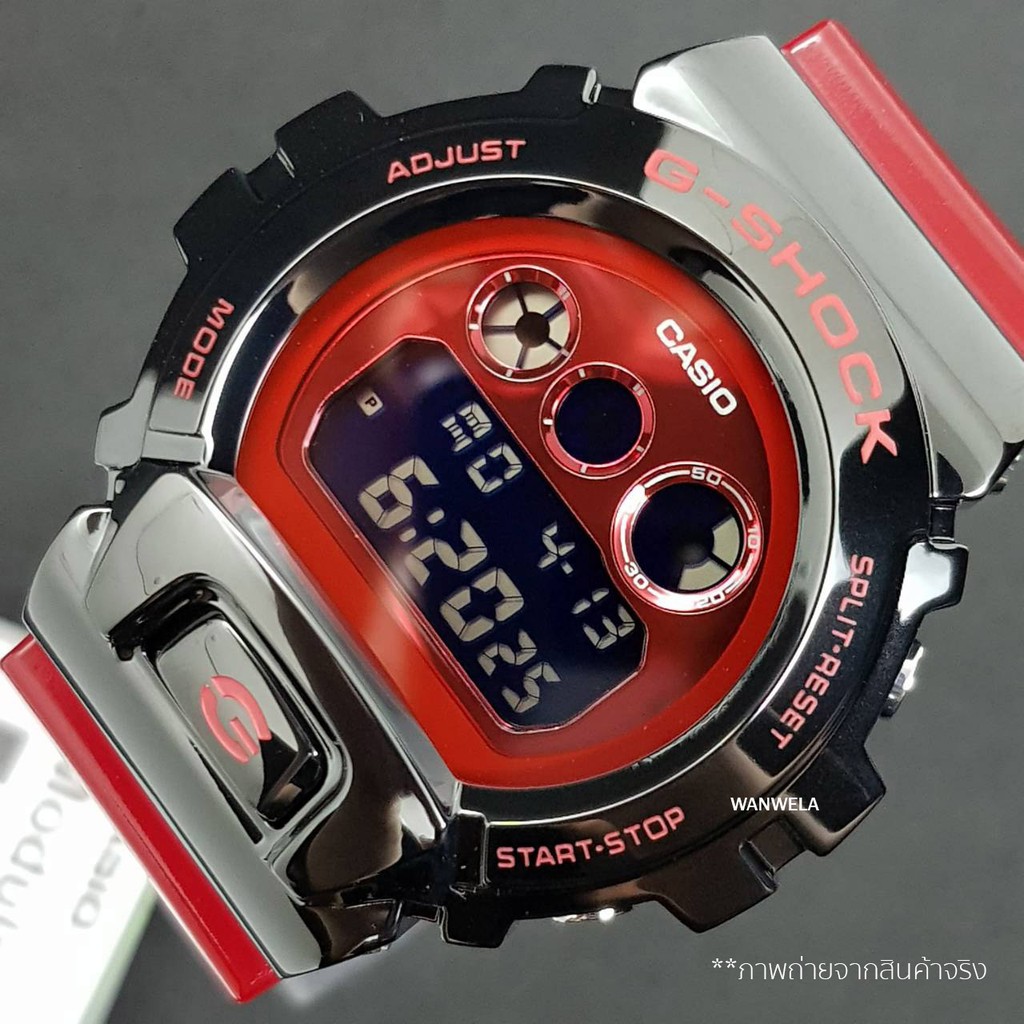 ของแท้ นาฬิกาข้อมือ ​G-shock Metal Face รุ่น GM-6900 ประกัน CMG