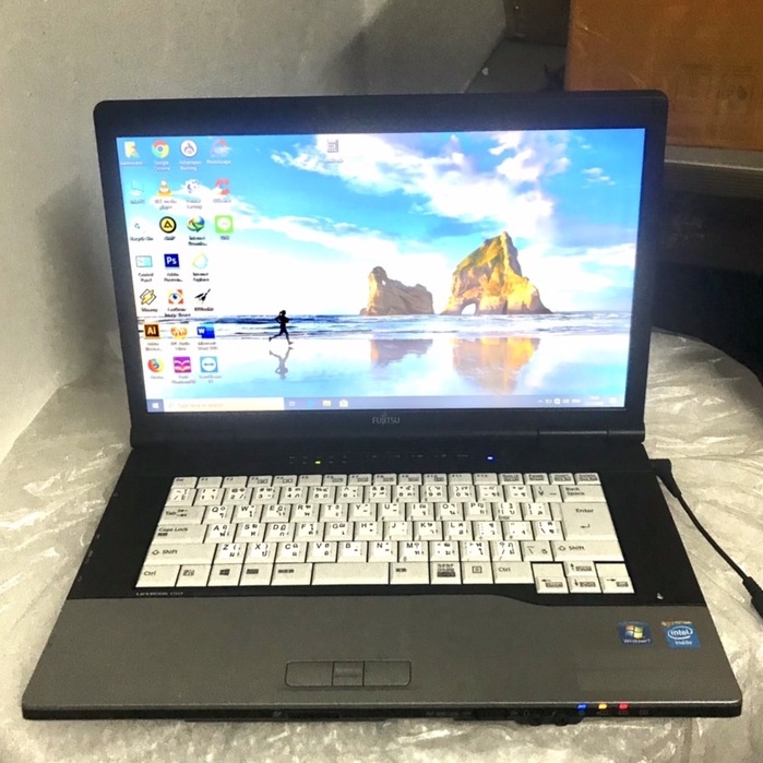 โน๊ตบุ๊ค Notebook Fujitsu Celeron(RAM:2GB/HDD:250GB) ขนาด15.6 นิ้ว