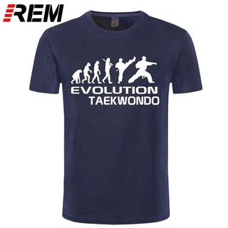 เสื้อยืดคอกลม พิมพ์ลาย Evolution Of Taekwondo เหมาะกับของขวัญวันเกิด สําหรับผู้ชาย และผู้ใหญ่