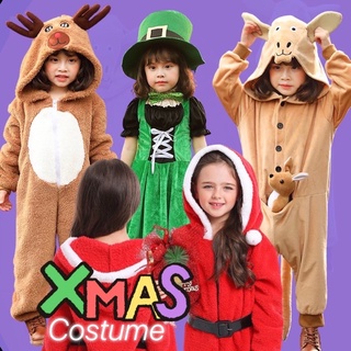 ชุดแฟนซีเด็ก  ชุดสัตว์ Reindeer/Kangaroo jumpsuit ชุดจิงโจ้