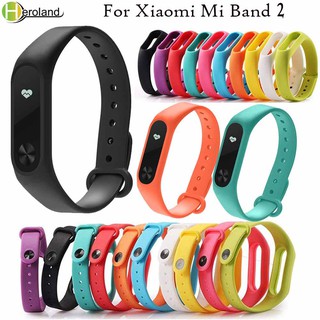 สายรัดข้อมือซิลิโคนหลากสี Xiaomi Mi Band 2