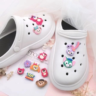 CROCS Jibbitz จี้ PVC รูปรองเท้า 11 ชิ้น ต่อชุด DIY