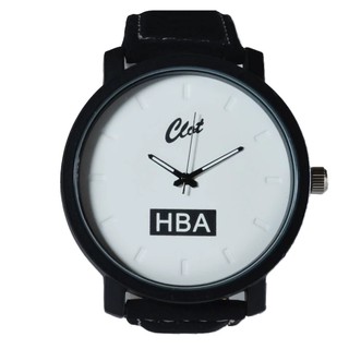 Poca Watch Clot HBA White นาฬิกาข้อมือผู้หญิง ผู้ชาย หน้าปัดลายการ์ตูนกราฟฟิก สุดชิค รุ่น Clot HBA/White