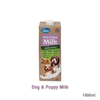 นมแพะของลูกสุนัข Pets Own Puppy Milk( เพ็ทวัน) นมสำหรับลูกสุนัข ปริมาณ 1 ลิตร（1000 ml）