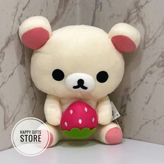 KO-RILAKKUMA ตุ๊กตา โคริ ริลัคคุมะ  ถือ Strawberry  12 นิ้ว