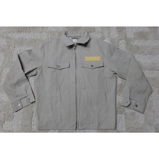 เสื้อช็อป เสื้อช่าง เสื้อช็อปช่าง​ เสื้อทำงาน เสื้อยูนิฟอร์ม​ uniform​ work​ ​shirt มือ 2 ของญี่ปุ่น ไซส์ L