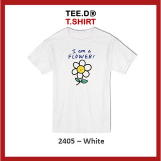 TEE.DD.TSHIRT เสื้อยืด Flower มีให้เลือกหลายสี ใส่ได้ทั้งชาย-หญิง ผ้านุ่ม สกรีนสวย ไม่ย้วย ไม่ต้องรีด