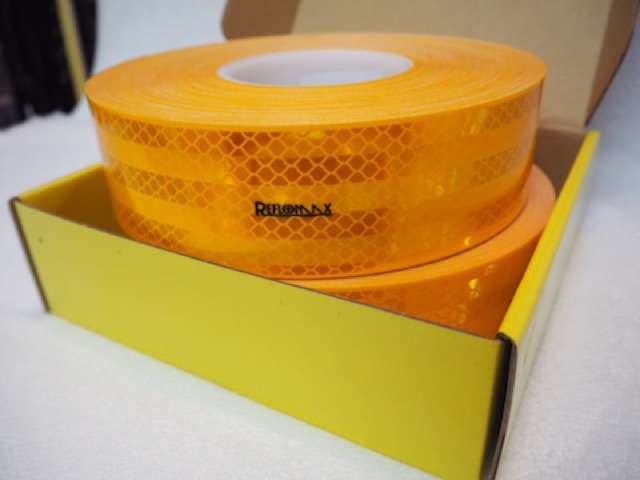 แถบสะท้อนแสงติดรถบรรทุก Reflomax คุณภาพสูง (นำเข้าเกาหลี) ตามมาตรฐานกรม ...