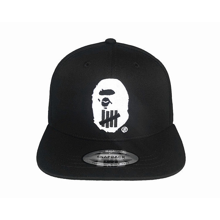 หมวกเบสบอล แบรนด์ Co Ape X Five-bar ปีกแบน