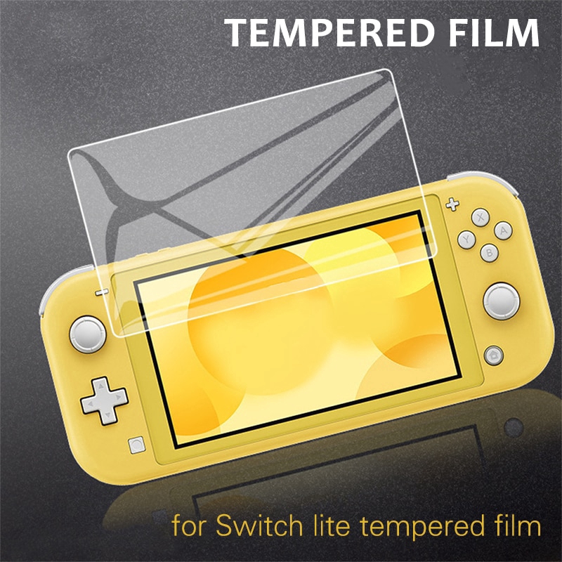 กระจกนิรภัยกันรอยหน้าจอสำหรับ Nintendo Switch LITE 2 ชิ้น