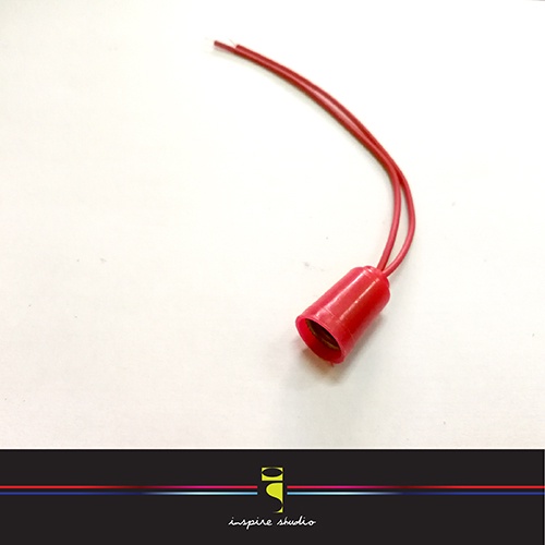 ที่วางหลอดไฟ E10 พร้อมสายไฟ