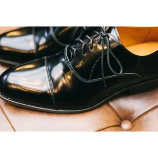 [M02] Shoesshi CapToe Oxford ทรงคลาสสิค รองเท้าหนังแท้ Oxford รองเท้าผู้ชาย