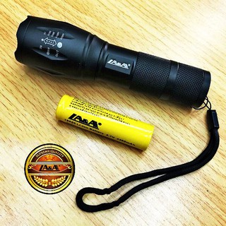 ไฟฉาย Rechargeable Flashlight LA&amp;A-T6-8050