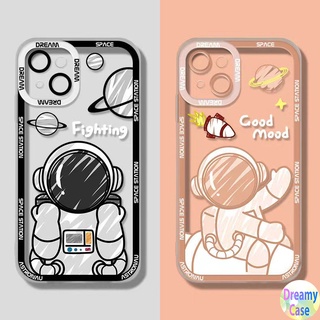 เคสโทรศัพท์มือถือ แบบนิ่ม ลายนักบินอวกาศ ป้องกันเลนส์ สําหรับ Realme 9i 9 8 7 6 3 Narzo 20 Pro 5G 4G C35 C31 C21Y C21 C20 C11 2021 2020 C15 8i 7i C17 5 5S 5i 6i