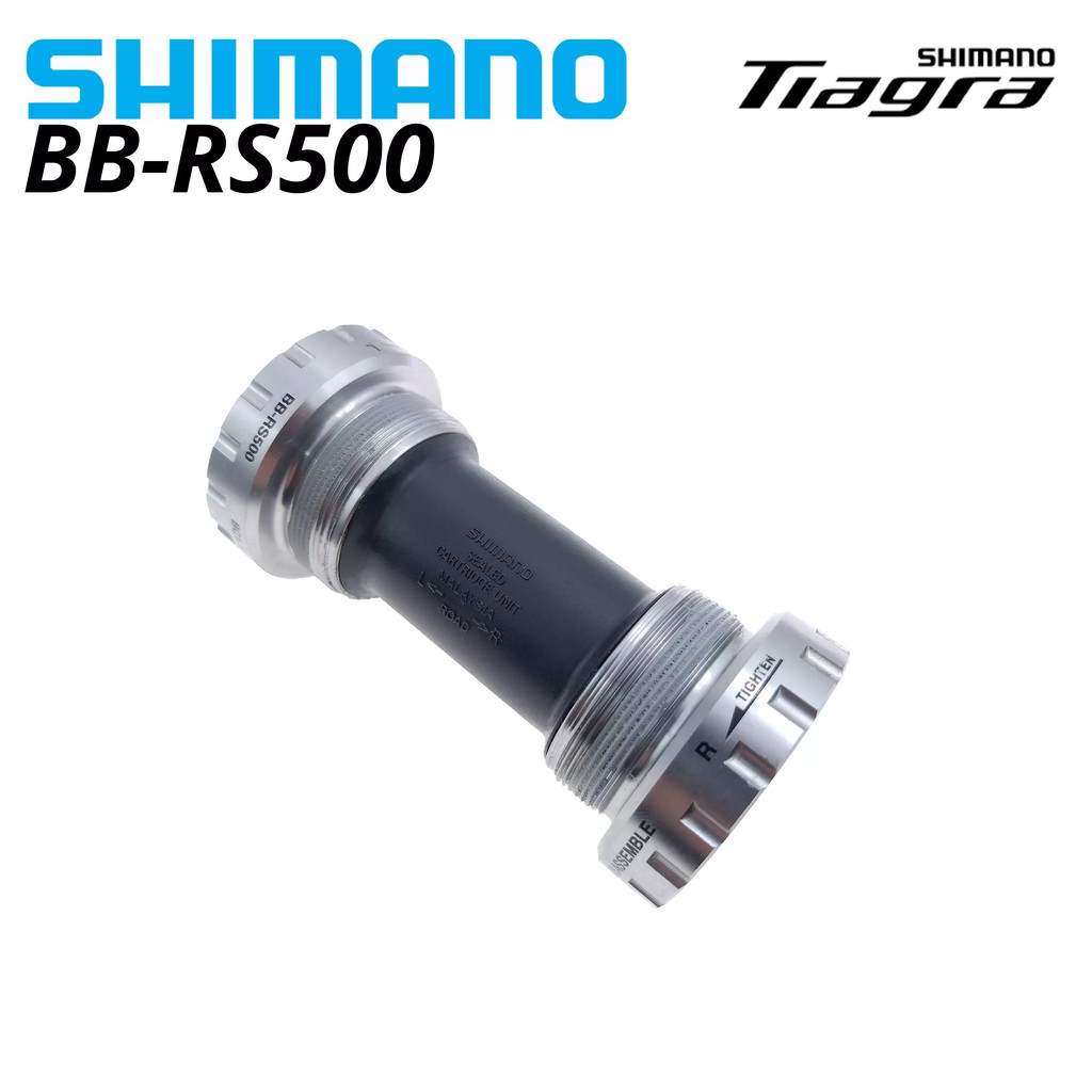Shimano TIAGRE BB-RS500 501 แผนที่จักรยานวงเล็บด้านล่างเกลียว HOLLOWTECH II 68/73 มม.ความกว้างเปลือก BB RS500 สําหรับ 4700 chainwheel