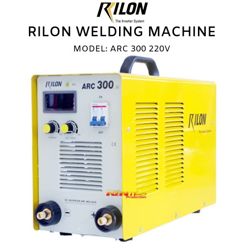 RILON  ARC 300 ตู้เชื่อมไฟฟ้า (เชื่อมธูป) 220V