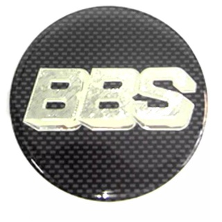 สติกเกอร์ติดดุมล้อ BBS ขนาด 1 ชุดมี 4 ชิ้น ขนาน 52/56/57/69/70 MM.