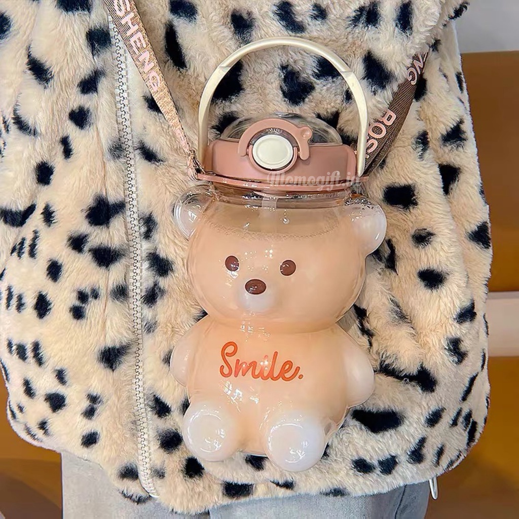 ขวดนมดื่มสําหรับเด็ก Bear Motif 1000 ML - BM11