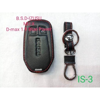 B.S.D ซองหนังสีดำใส่กุญแจรีโมท IZUSU D-max 1.9 Blue power /MU-X (IS3)