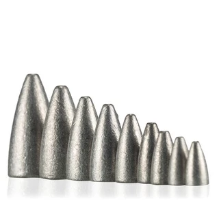 ตะกั่ว เท็กซัส ตะกั่วหลุม ตะกั่ว เดินหนอนยาง ปลายาง Sinker Bullet