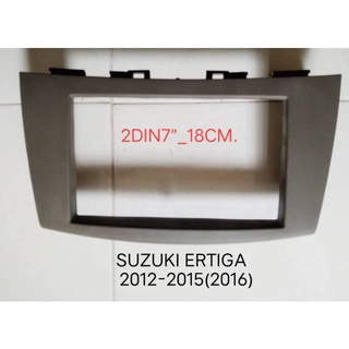 พร้อมส่งในไทย หน้ากากวิทยุ SUZUKI ERTIGA ปี2012-2017 สำหรับเปลี่ยนเครื่องเล่นแบบ 2DIN7"_18CM. หรือเป็นเครื่องเล่น ANDROI