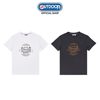 สินค้ากลางแจ้ง U Crew Tee Mountain USA เสื้อพิมพ์ลาย Unisex แฟชั่นสไตล์ ODMTS Crew Neck Short Sleeve T-Shirt