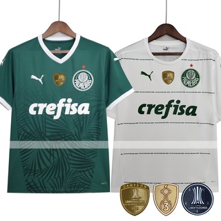 เสื้อกีฬาแขนสั้น ลายทีมชาติฟุตบอล Palmeiras 2022 22-23 ชุดเหย้า สําหรับผู้ชาย