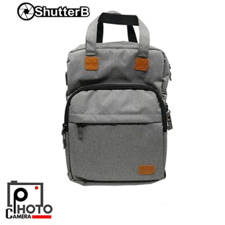 กระเป๋ากล้อง SHUTTER B F026B Backpack with USB Charging Port ใส่ Notebook 14 นิ้วได้