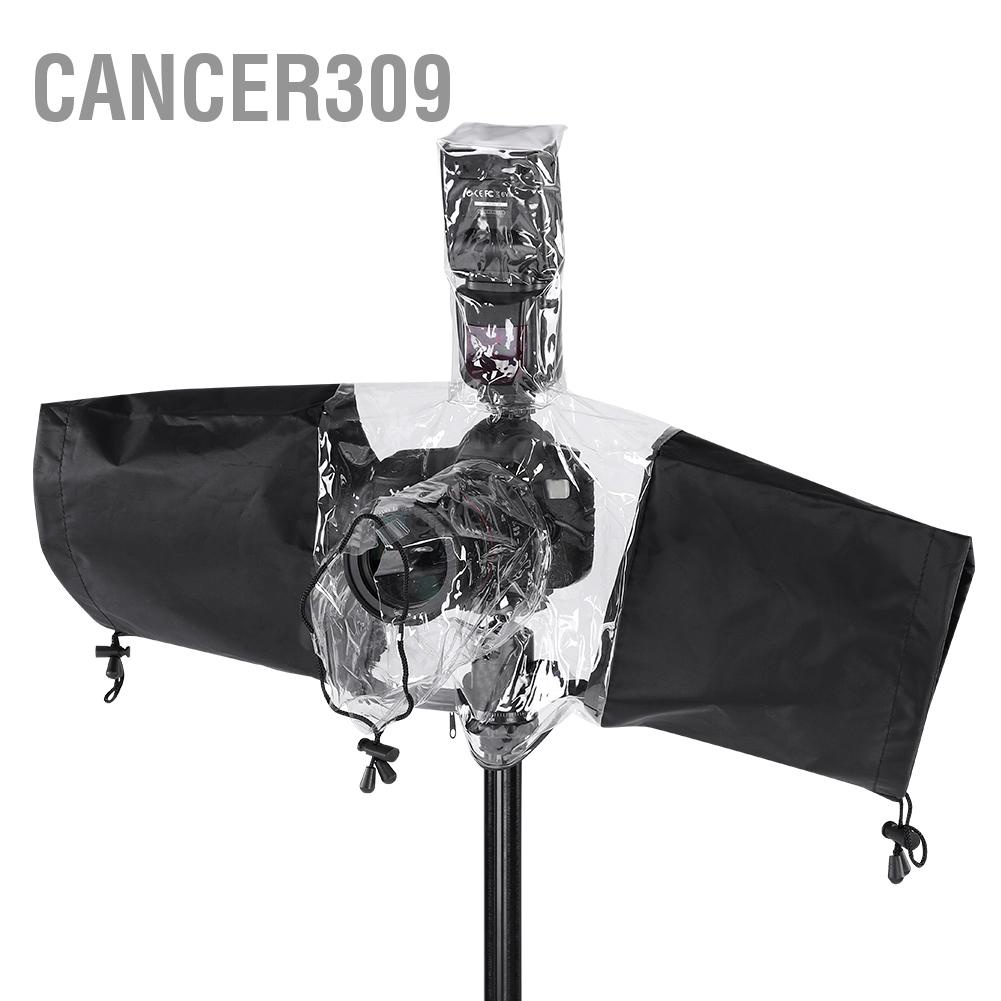 Cancer309. ผ้าคลุมกล้องกันฝน สำหรับแฟลช DSLR