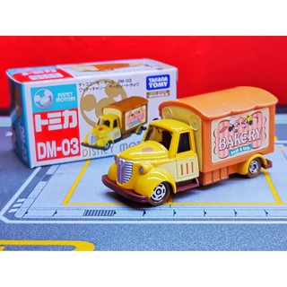 รถเหล็ก TOMICA 1/64 DM-03 Goody Carry Bakery Truck