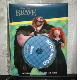 Disney Brave Storybook &amp; CD ปกนวม-41A