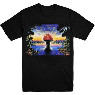 เสื้อยืดผ้าฝ้ายCOTTON เสื้อยืด พิมพ์ลาย The Allman Brothers BandS Where It All Begins สีดํา Yk0068S-5XL