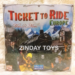 เกมต่อรถไฟ Ticket To Ride Europe งานจีน🇨🇳