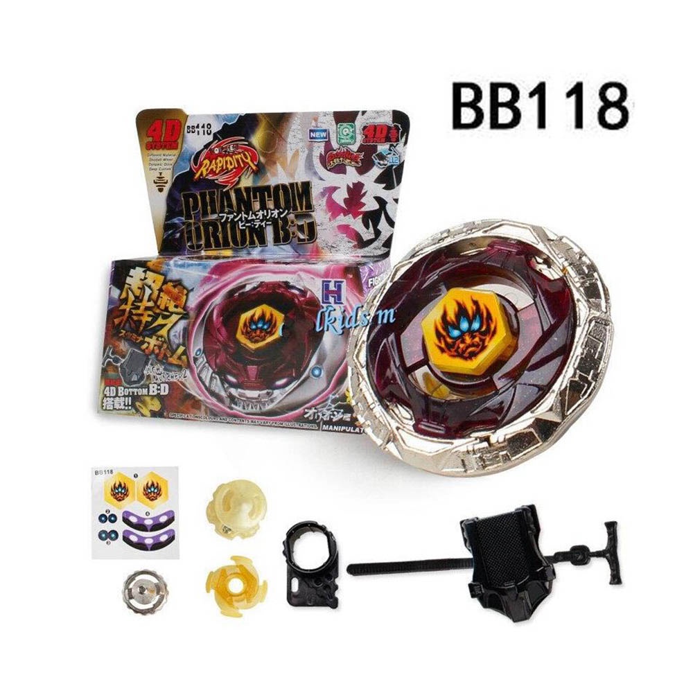 Beyblade Bay-blade Top Burst Alloy Spirit BB118 Phantom Orion Constellation Spinning Battling Tops Box with Launcher