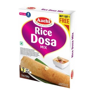 Aachi Rice Dosa Mix 200g (Buy 1 Get 1 Free)  อาจิไรซ์โดซ่ามิกซ์ 200 กรัม (ซื้อ 1 แถม 1)