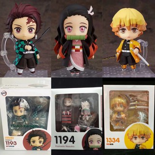 ฟิกเกอร์ โมเดล ดาบพิฆาตอสูร Figures  Demon Slayer Yaiba แบบเปลี่ยนท่าทางหน้าตาได้ ทันจิโร่ เนซึโกะ เซนอิทสึ Tanjirou