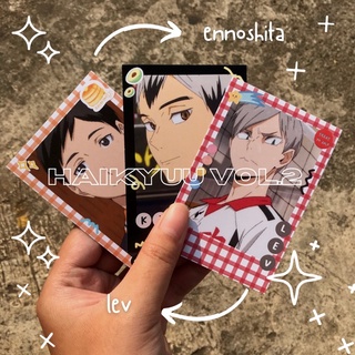 โพลารอยด์ Deco Anime Haikyuu! โวล. 2