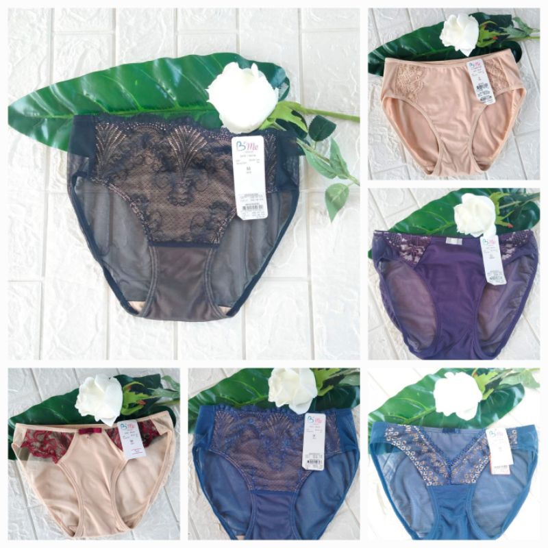 🌈 B'me  by wacoal  🌈 กางเกงในผ้านิ่มลื่น