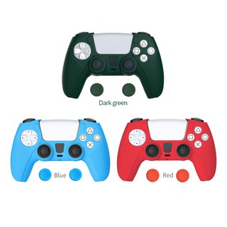 DOBE ซิลิโคน จอย  PS5 PlayStation 5 Silicone Gamepad Cover Case PS5 For PS5 Controller + 2 Joystick Cap For PS5