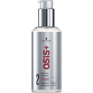 แท้ฉลากไทย Schwarzkopf Osis Upload Volume Cream Medium Control 200ml.