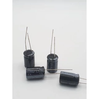 capacitor มีขั้ว 2200uf 6.3v 16v 25v 35v 50v 63v ตัวเก็บประจุคุณภาพดี