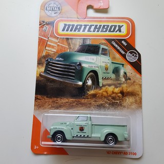 matchbox 47 chevy ad 3100