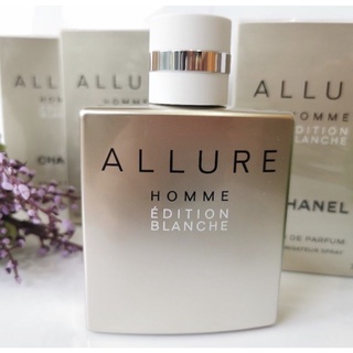 น้ำหอม Chanel Allure Homme Edition Blanche Eau De Parfum 100 ml. *กล่องขาย* 【ของแท้ 100 % 】ส่งฟรี📦🚚🛵