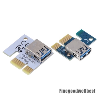 Fbth สายเคเบิลต่อขยาย USB 3.0 PCI-E 1X เป็น 16X PCI-E