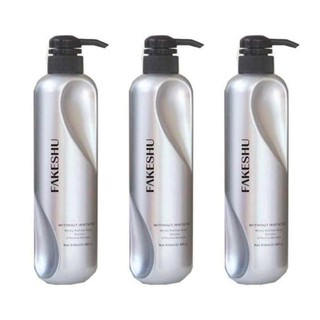 (3ขวด) Fakeshu Keratin เฟคชู ทรีทเม้นท์ เคราตินเข้มข้น เคลือบแก้ว ครีมหมักผม ครีมนวด เฟคซู ลดผมชี้ฟู 618 มล.x3