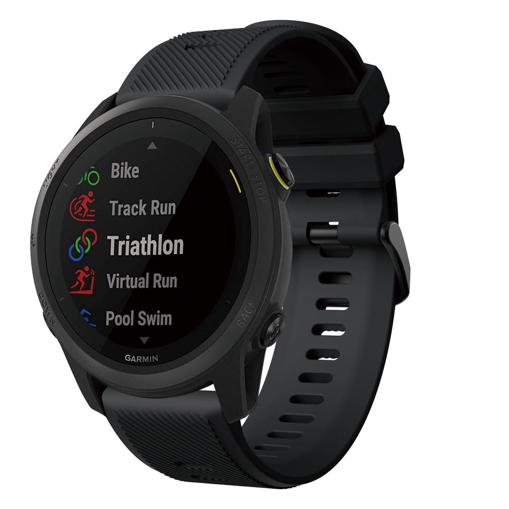 สายนาฬิกาข้อมือซิลิโคนสําหรับ Garmin Forerunner 745
