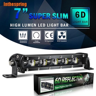 (Inthespring) โคมไฟตัดหมอก Led 480 W 8 นิ้ว สําหรับ Offroad 4 Wd