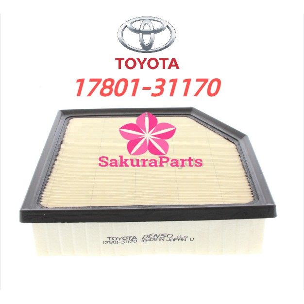 กรองแอร์เครื่องยนต์ Toyota VELLFIRE ALPHARD AGH30 GGH30 - 17801-31170