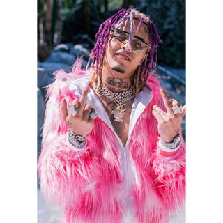 โปสเตอร์ Lil Pump ลิล ปัมป์ Poster วอลเปเปอร์ ตกแต่งผนัง Hip hop Hiphop ฮิปฮอป rapper แร็ปเปอร์ ของขวัญ โปสเตอร์ฮิปฮอป